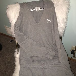 Victoria’s Secret PINK grey set